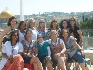 The 2013 JWRP "St. Louis Soul Sisters, Aish rooftop, in the Old City.