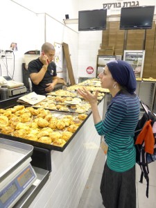 Chana hunts down the best  burekas for us to try.