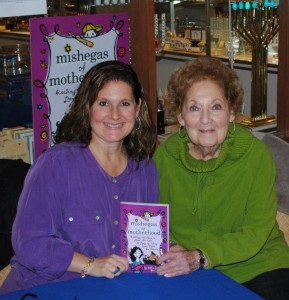 With my mom at my first book signing, 2011.